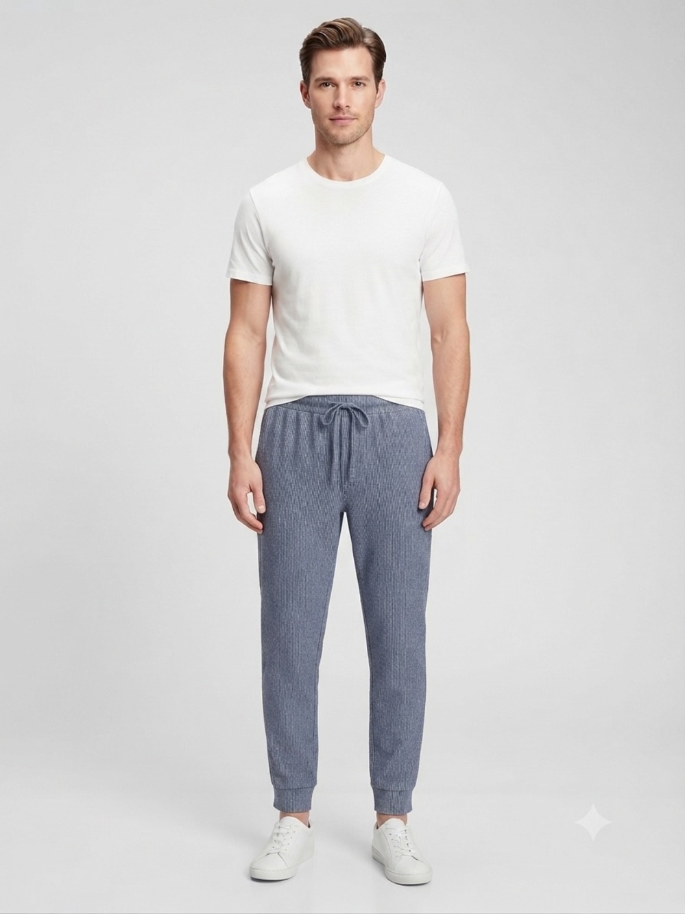Members Mark Men's Lightweight Jogger Pants - Gray Size XL